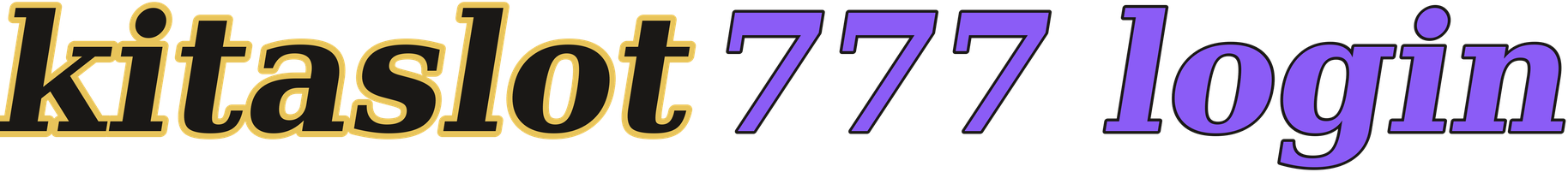 kitaslot777 login logo